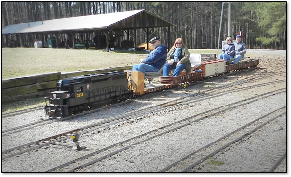 Riding Live Steam